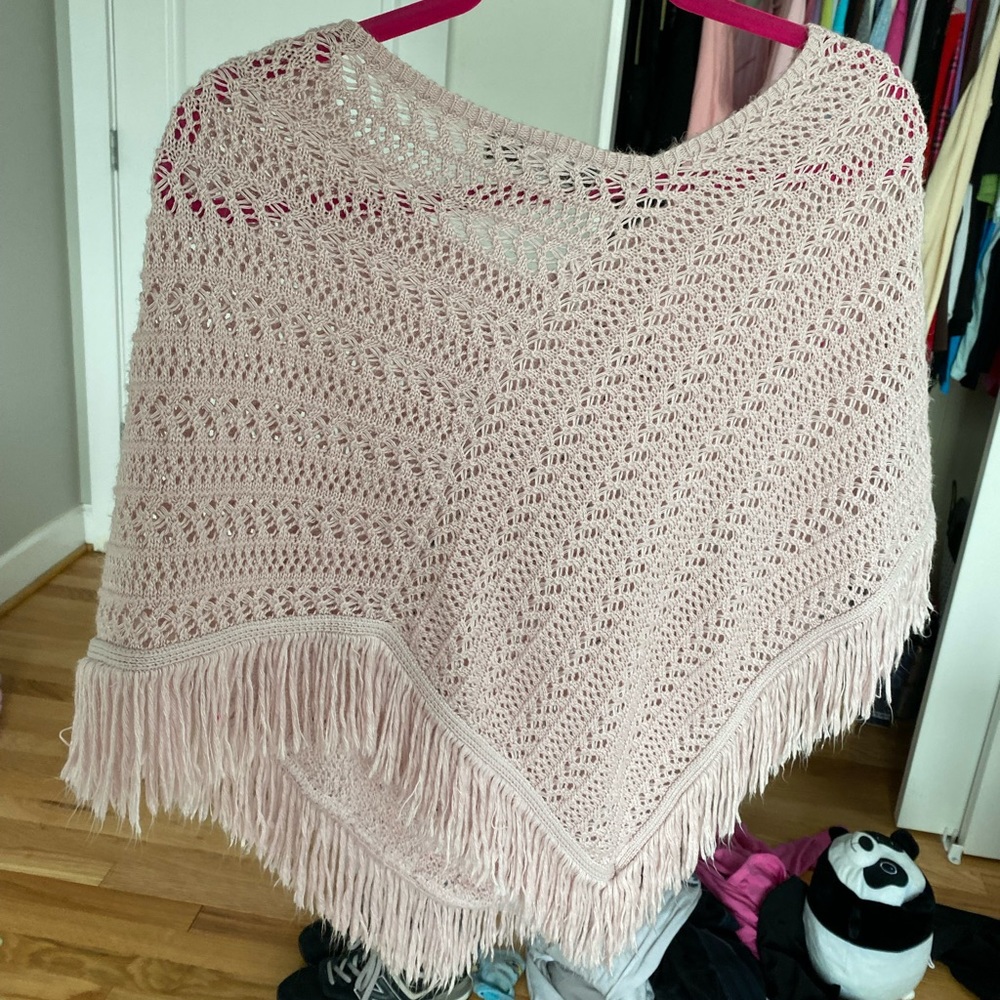 Pink Poncho